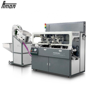 Автоматическая 2-цветная УФ-печать 1-цветная машина для горячего тиснения